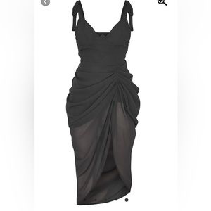 Pretty little thing black dress